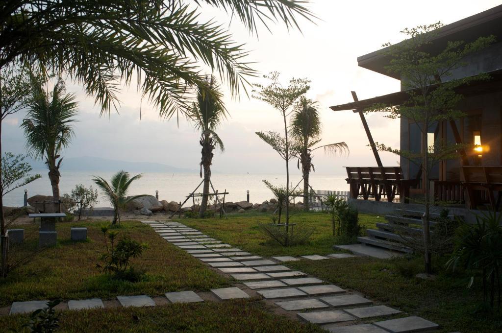 Phangan Palm Beach Resort & Restaurant Phangang-sziget Kültér fotó