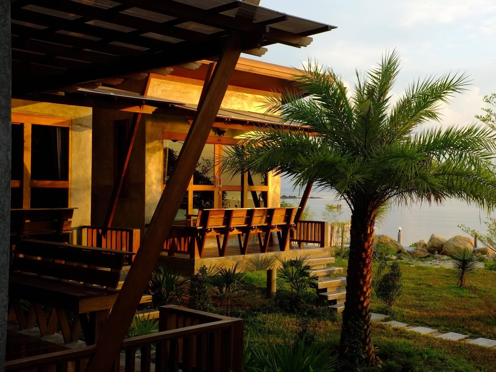 Phangan Palm Beach Resort & Restaurant Phangang-sziget Kültér fotó